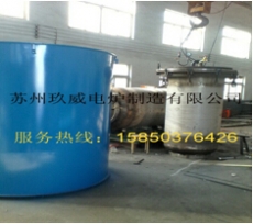 Copper wire bright well type vacuum annealing furnace