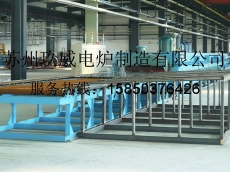 Steel tube anaerobic annealing roller furnace