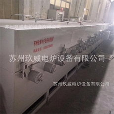 Roller type continuous bright annealing furnace