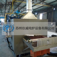 High carbon steel wire annealing tube furnace